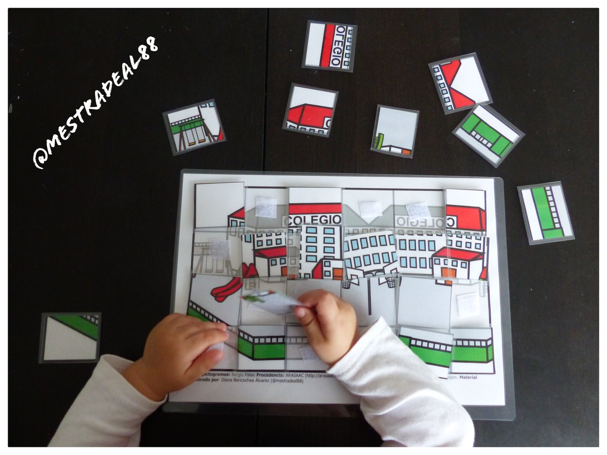 arasaac's tweet photo. 🅿︎🆄🆉🆉🅻🅴🆂 #materialTEACCH #pictogramasARASAAC
👦👧👉🧩""TEACCH - Puzzles de vocabulario básico"😍‼
- Descargar el material desde ARASAAC:
➡🖥https://t.co/D53i1zrXRk
➡🖥https://t.co/igglq7em6P
➡🖥https://t.co/Di96DTaRsv
➡🖥https://t.co/KnnF4l9dAU
Gracias a Diana. https://t.co/gJTc0eeDdo