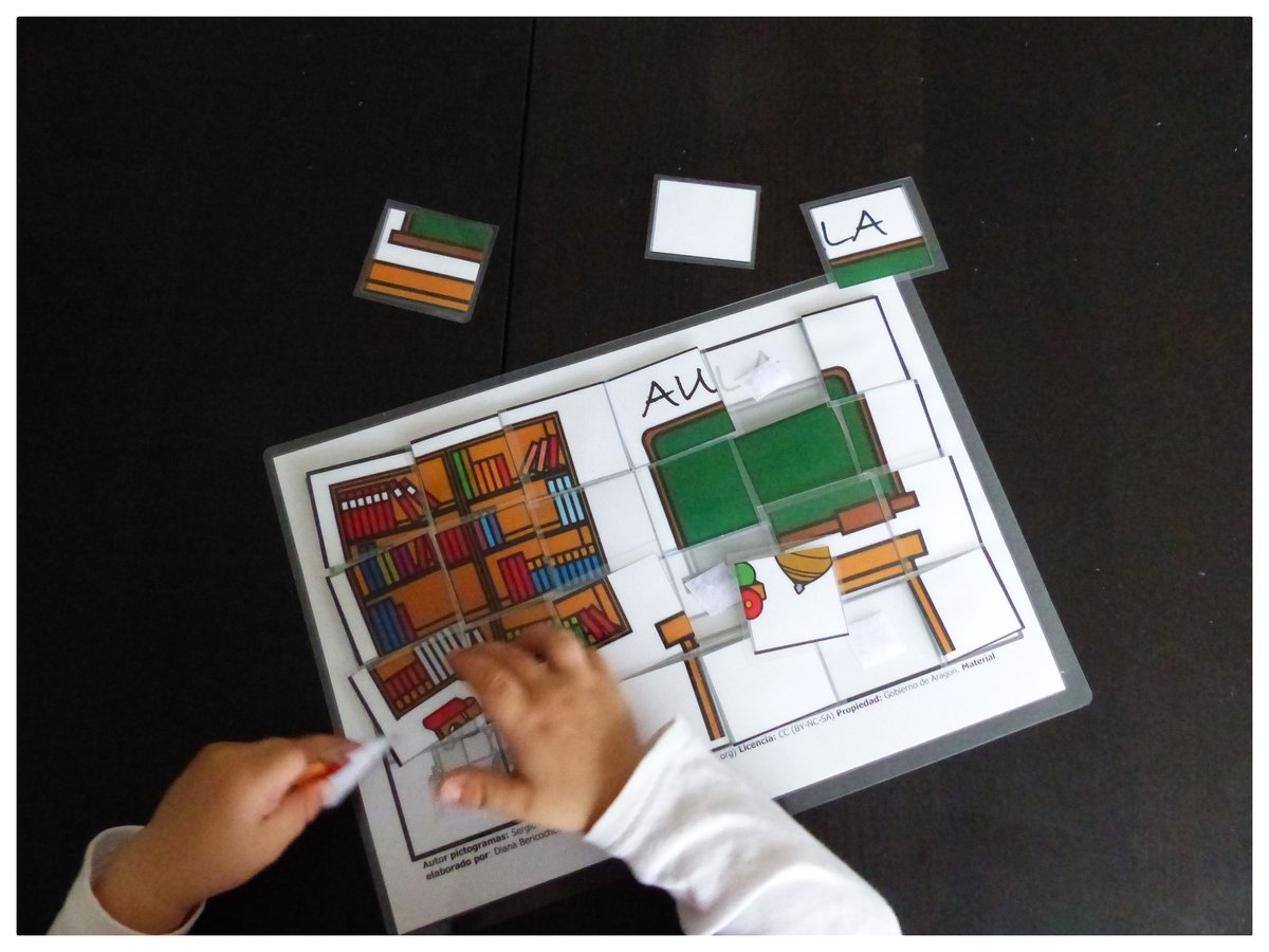 arasaac's tweet photo. 🅿︎🆄🆉🆉🅻🅴🆂 #materialTEACCH #pictogramasARASAAC
👦👧👉🧩""TEACCH - Puzzles de vocabulario básico"😍‼
- Descargar el material desde ARASAAC:
➡🖥https://t.co/D53i1zrXRk
➡🖥https://t.co/igglq7em6P
➡🖥https://t.co/Di96DTaRsv
➡🖥https://t.co/KnnF4l9dAU
Gracias a Diana. https://t.co/gJTc0eeDdo