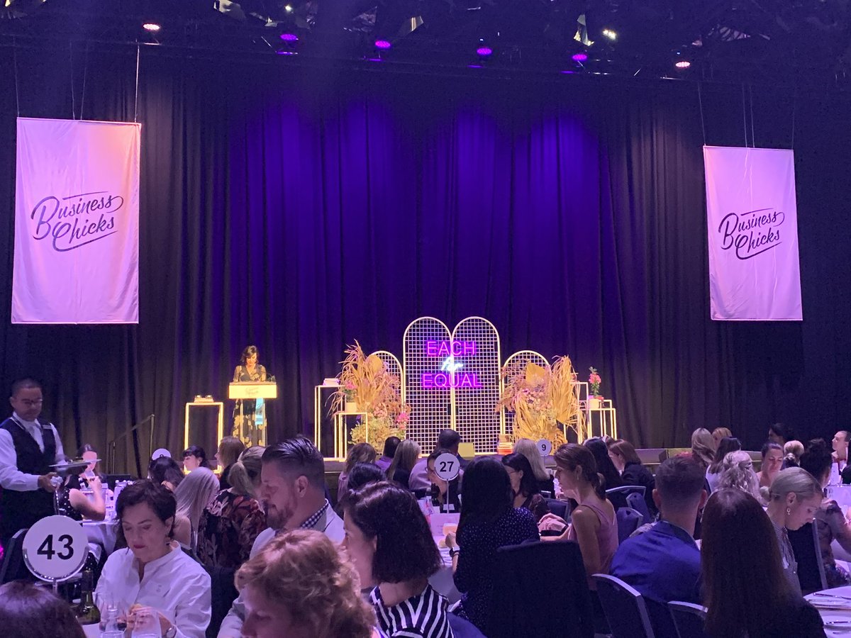 Another great #BusinessChicks event celebrating International Women’s Day. My favourite quote from the day was “Gender equality isn’t about outsmart and outrank” #EachForEqual #IWD2020