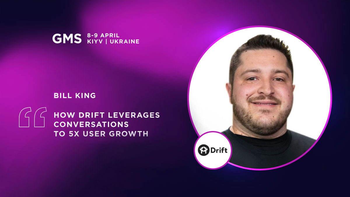 growthmarcon's tweet photo. How Drift Leverages Conversations to 5X User Growth

Bill King - @inboundy will be taking you through the step-by-step process his team uses to #acquire #newcustomers with conversational #marketing.

Check the lineup and conference agenda here: https://t.co/PGiPdchr03

#growthtip https://t.co/DZ85w8pN0I