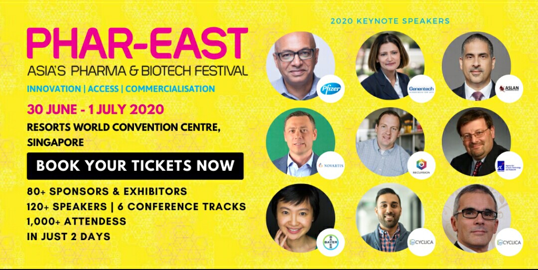 ETBA_tw's tweet photo. Phar-East in Singapore (Sentosa) update: 30 June - 1 July (change of date due to Covid-19 threat)
Join this event that brings together experts from Asian pharma &amp; #biotechs, big #pharma, regulators, payers, technology innovators and more!
https://t.co/MdmNLjOZmx
#terrapinn https://t.co/fZtYerF8s3
