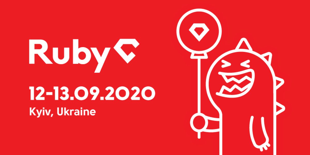 CodicaCom's tweet photo. Hey, guys! Have been waiting for this event for months?

We have super cool news for you - #RubyC2020, the biggest #Ruby conference, returns. 😎

First speakers are announced: https://t.co/ClZ9InXCmc
Early Bird tickets are on sale: https://t.co/NFZBiQZfdL

#CodicaCom #ROR #RubyC https://t.co/q3O2eCspJV