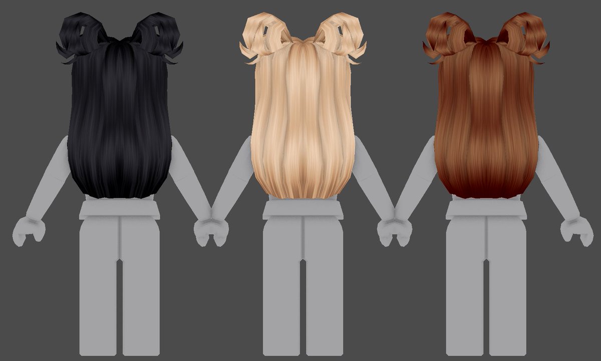 Erythia On Twitter Loose Twin Buns With Wispy Hair Straight Bangs Haven T Done A Hairstyle For A Second So Here We Go Color Suggestions Roblox Robloxugc Https T Co Ks6ztzkpxa - pink bun hair roblox