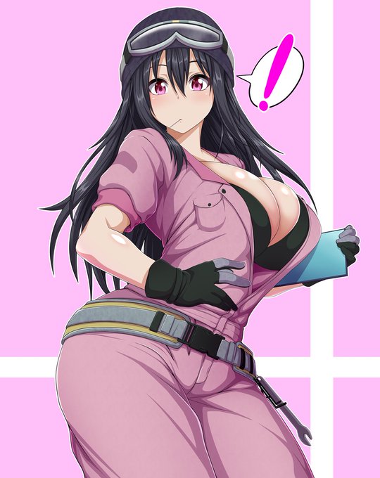 背が低くて胸がでかくて強化施設責任者でボクっ娘でつなぎ着てて臭そうで髪ぼさぼさで何か口に銜えててリアクションがハキハキしてて語尾に～っすってつけちゃう子 #バトオペ2 