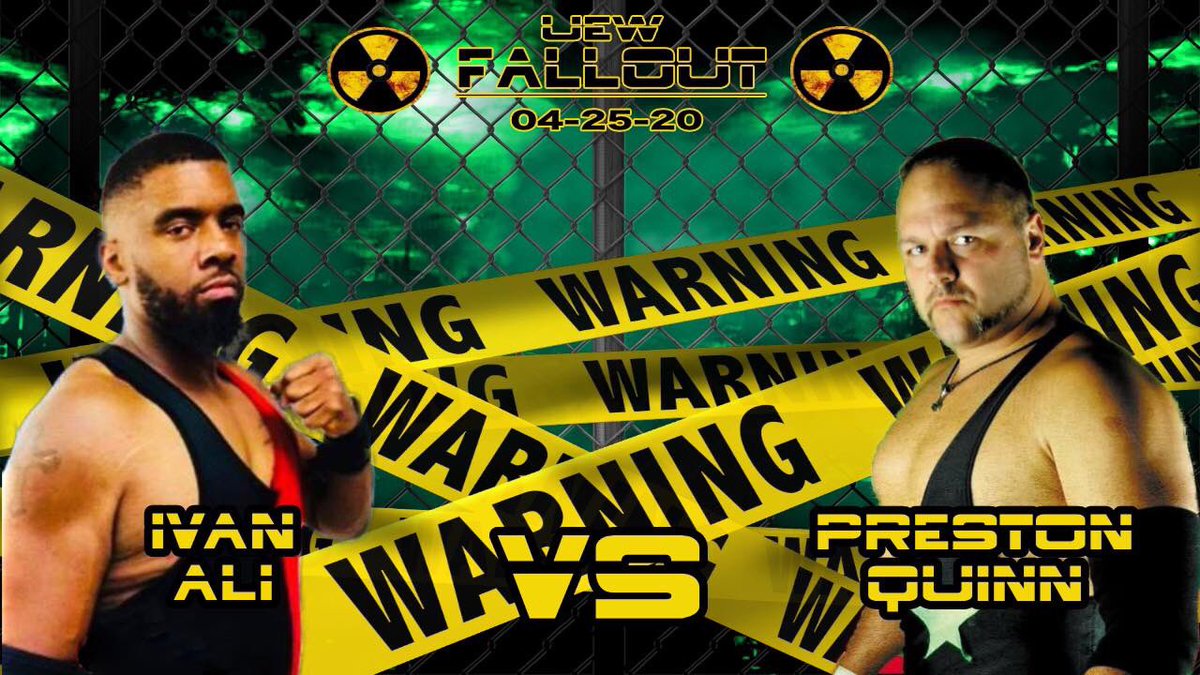 United Elite Wrestling family, in a match that guarantees smash mouth intensity, “The Pain Train” Preston Quinn takes on Ivan Ali as both of these titans make their debut in UEW!!! Two men will enter, only one will be victorious. Don’t miss this!! #uew #unitetheelite #FALLOUT