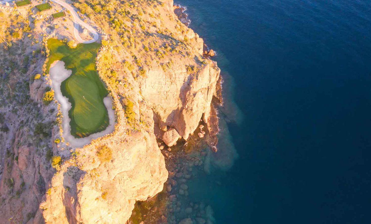 tpcdanzantebay's tweet photo. Happy #WorldWildlifeDay! We're thankful to call Mexico's largest Marine Preserve - the beautiful Islands of Loreto - home. You might even spot a pod of whales or dolphins from the 17th green 🐳 https://t.co/d7iJpWZZfx
