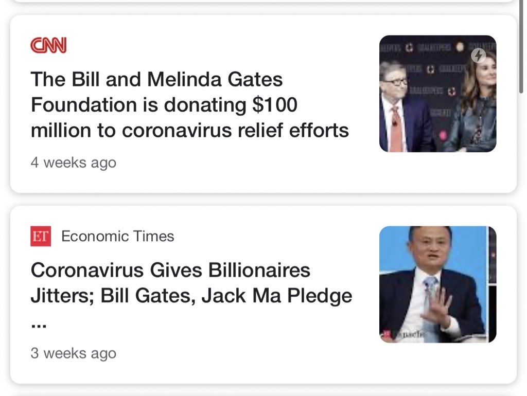 So obviously I googled “what does Bill Gates think about all this” three weeks ago and there were a few financial articles.I spent some of Super Tuesday in a bit of a research rabbit hole. I’m just going to call it now. I was right to be worried 3 weeks ago.