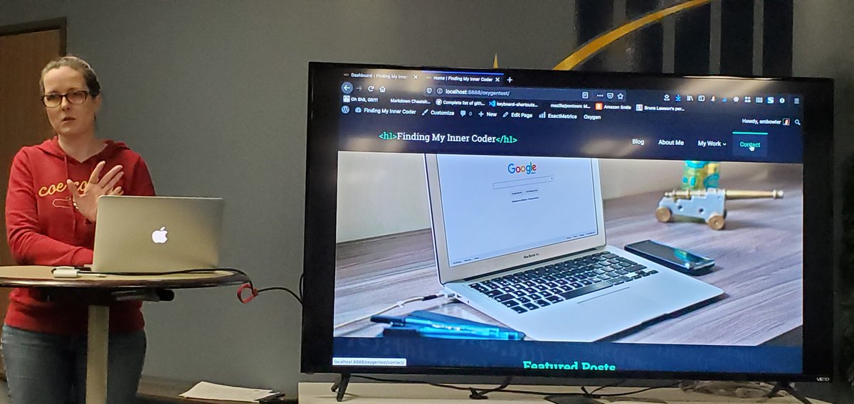 IEWPMeetup's tweet photo. Huge thanks to @A_Bowler2  for coming out and presenting on Oxygen Builder tonight! https://t.co/KDf4t3vw6n