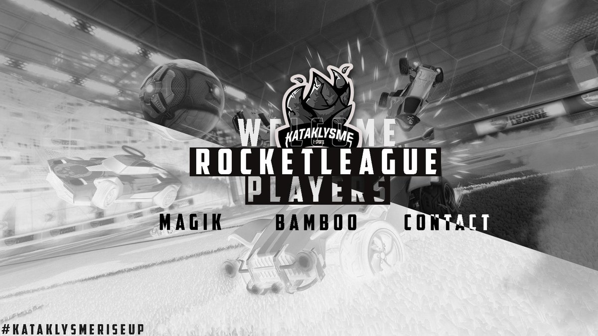 KTK_eSports's tweet photo. We are proud to introduce the canadian Rocket League beasts to Kataklysme🔥. Welcome:

@Magik_rl 
@BambooRL 
@xContact98 

➡️ Montage on YouTube tomorrow, stay connected👀⬅️

#KataklysmeRiseUp https://t.co/FIad6dQjcf