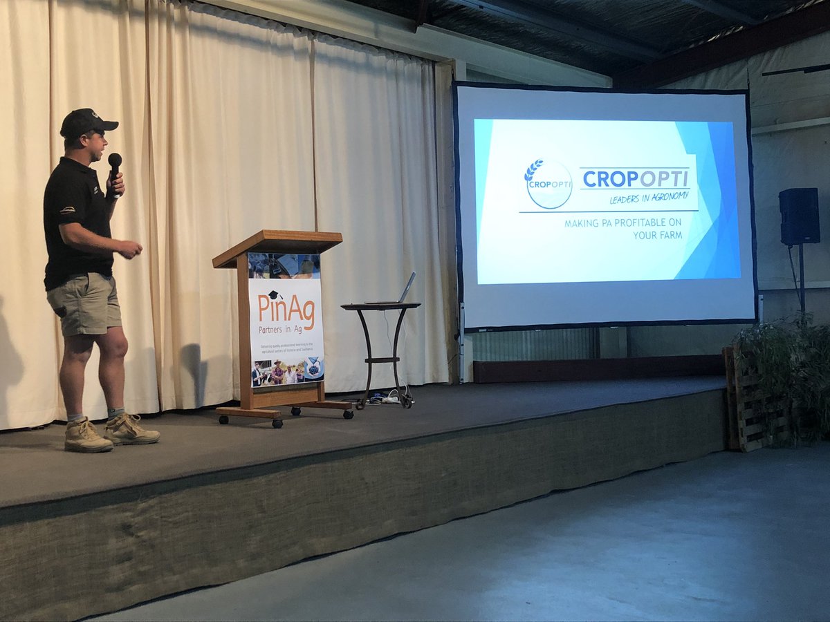 PartnersInAg1's tweet photo. Crop Opti’s Matt Beddison has just started his #precision Ag presentation in the AgFutures Pavilion. Head over there now to find out how you can make #pa profitable for your farm. 

@wimfielddays #wmfd #wmfd2020 https://t.co/69uurqymFL