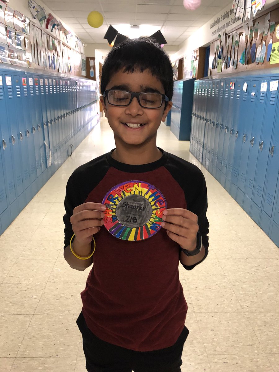 Rawstromsclass's tweet photo. Our last Habit Heroes for the year...making room 218 proud! #LHEpride @LindenHillLions https://t.co/NubdT84jXG