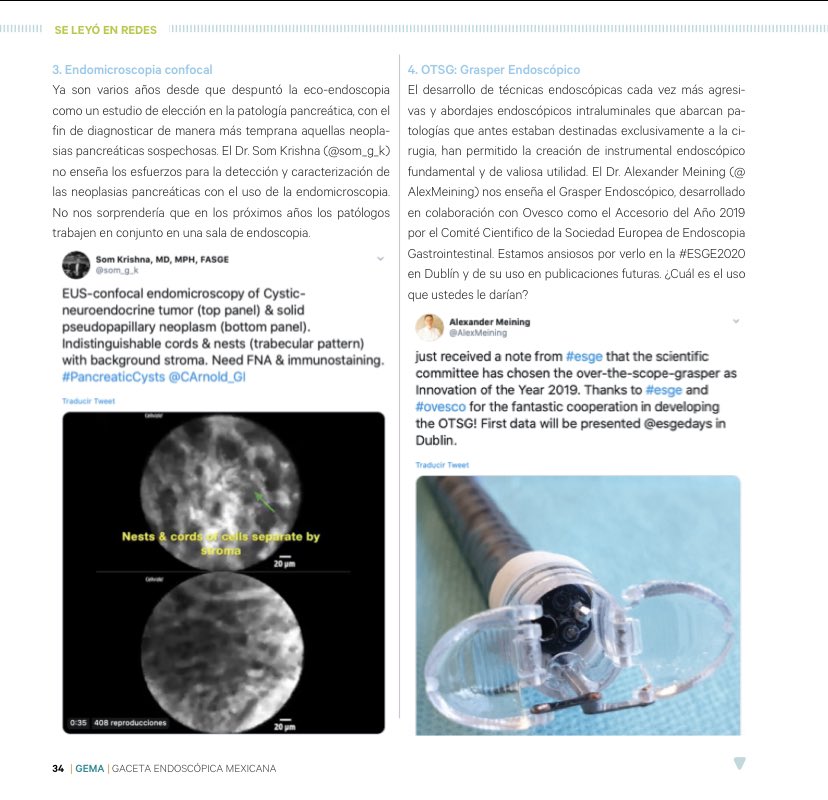 RodriguezParra_'s tweet photo. This month on #GEMA by @AmegMexico 

📚👓 @GiJournal: Like a reading club, but so much better. 
🤖💩 #RoboticAssistedColonoscopy: an effort for improve #CCR screening.
🔬🍪 @som_g_k “EndoPathologist” &amp; #PancreaticCyst
🐸🦖 @AlexMeining and #OTSG a limitless world in Endoscopy https://t.co/t6MKtFkcZK