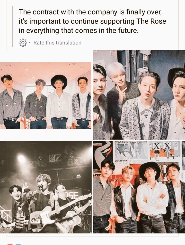 YunhoeSong's tweet photo. Finally getting out of that fucking company.
We will always support you guys!
#StandWithTheRose
#TheRoseAreFree https://t.co/PyCTo1VAwQ