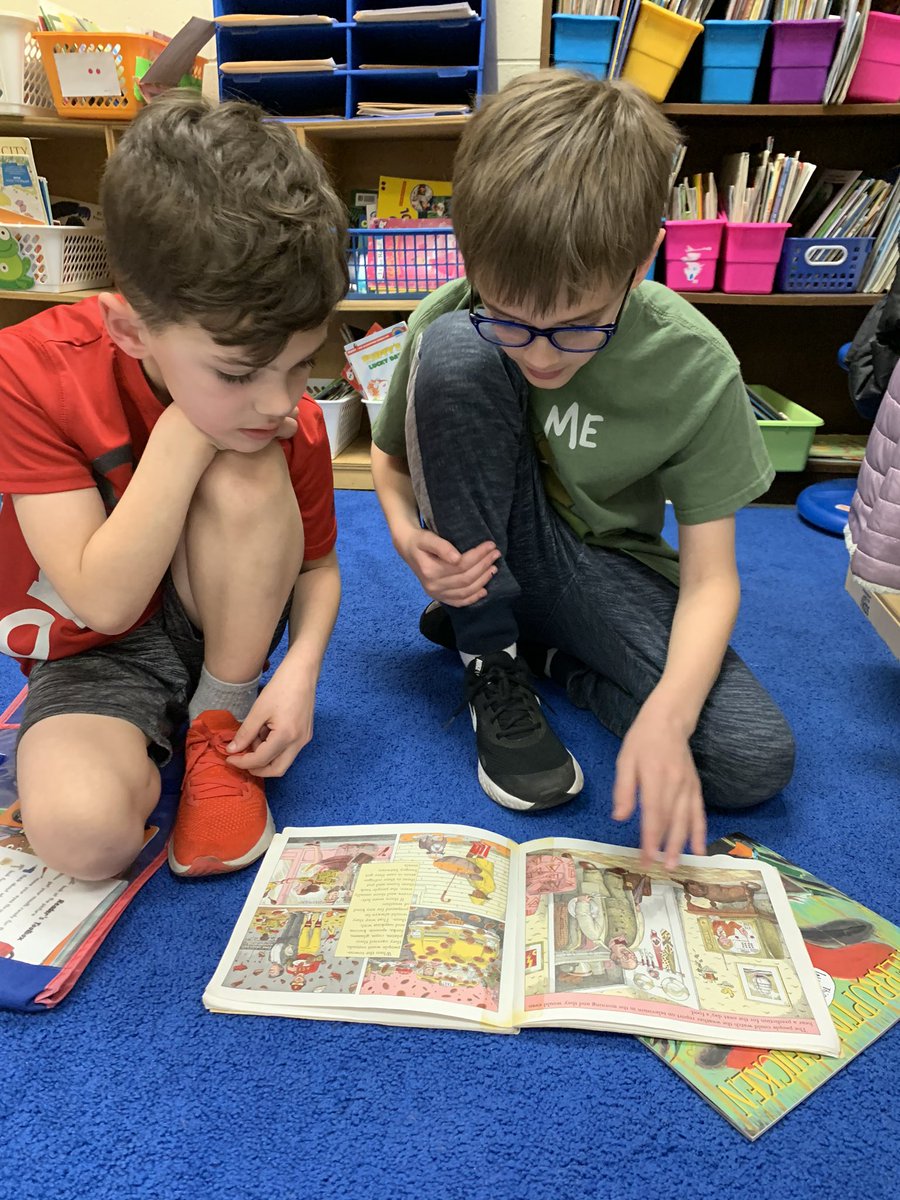 preschoolsandy's tweet photo. Read Across America Week 📚 1N had the opportunity to buddy read with a 4th grade class today 📖👥 #drseuss #ReadAcrossAmerica #rockgrnj #happyreaders https://t.co/xeWeNjBOnN