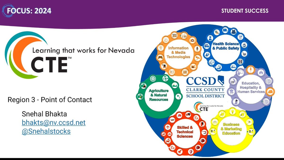 Snehalstocks's tweet photo. Thank you @cityofhenderson for allowing @CTEinCCSD @ClarkCountySch to provide updates on #CareerTechEd, CTE in Middle School, post-secondary and business collaborations/partnerships. #STEM #1forkids https://t.co/fEA4Nuchmp