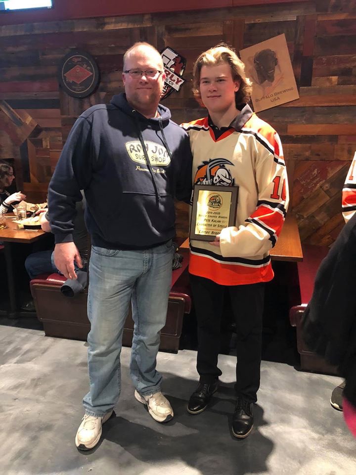 Tonnaboyshockey's tweet photo. Shout out to our boys @Carterbroton10 @twenc5 for continuing to play this great game! OHS is proud of you! #packbeforepride https://t.co/egrevqxKxu