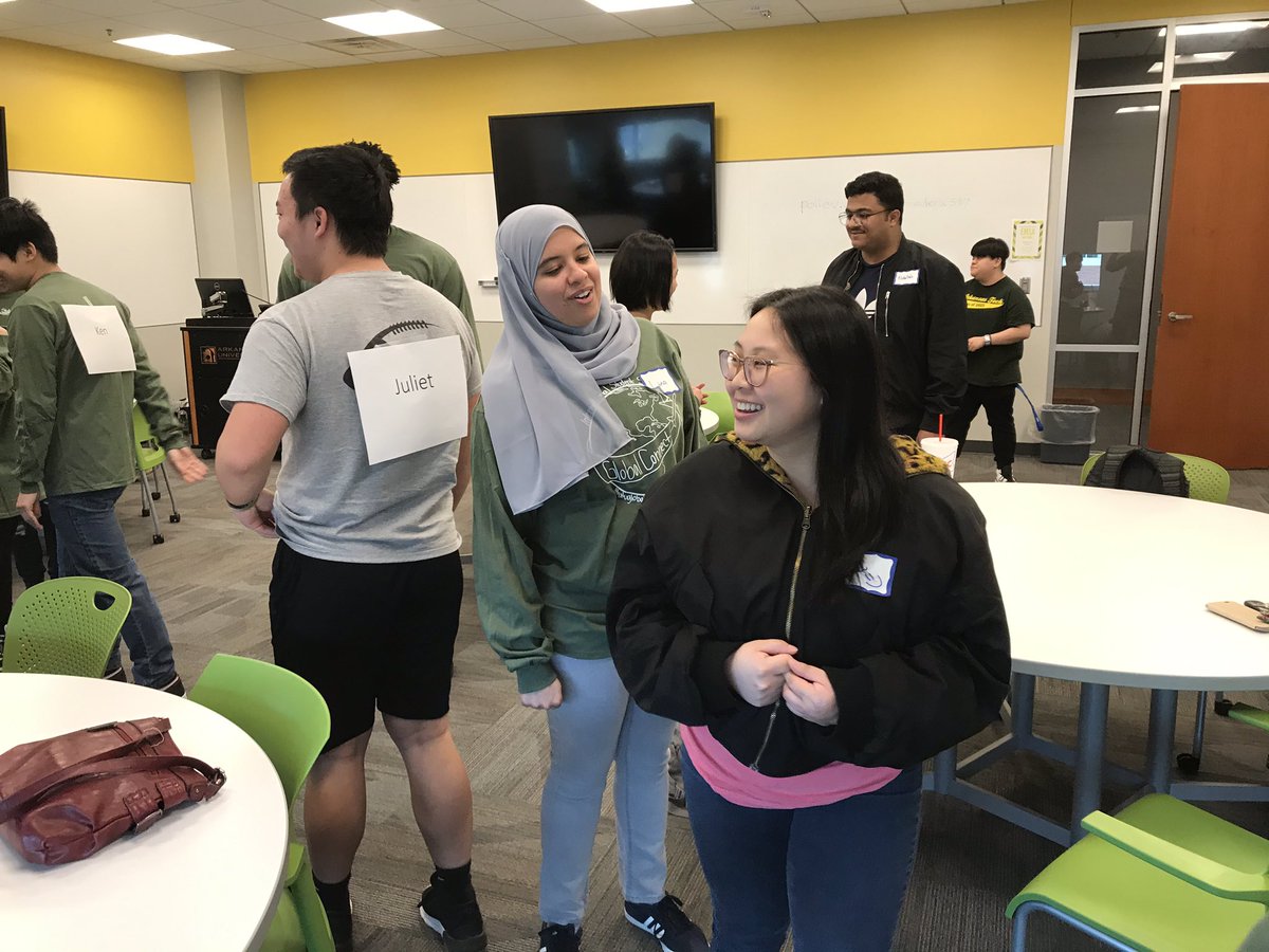 ATUimsso's tweet photo. We had so much fun learning about each other and about the world at World101 / Global Connect Workshop 2 today. Yoshi Thao did a great job at facilitating the learning on Migration! #atuimsso #atuglobal https://t.co/k3eywUnf7c