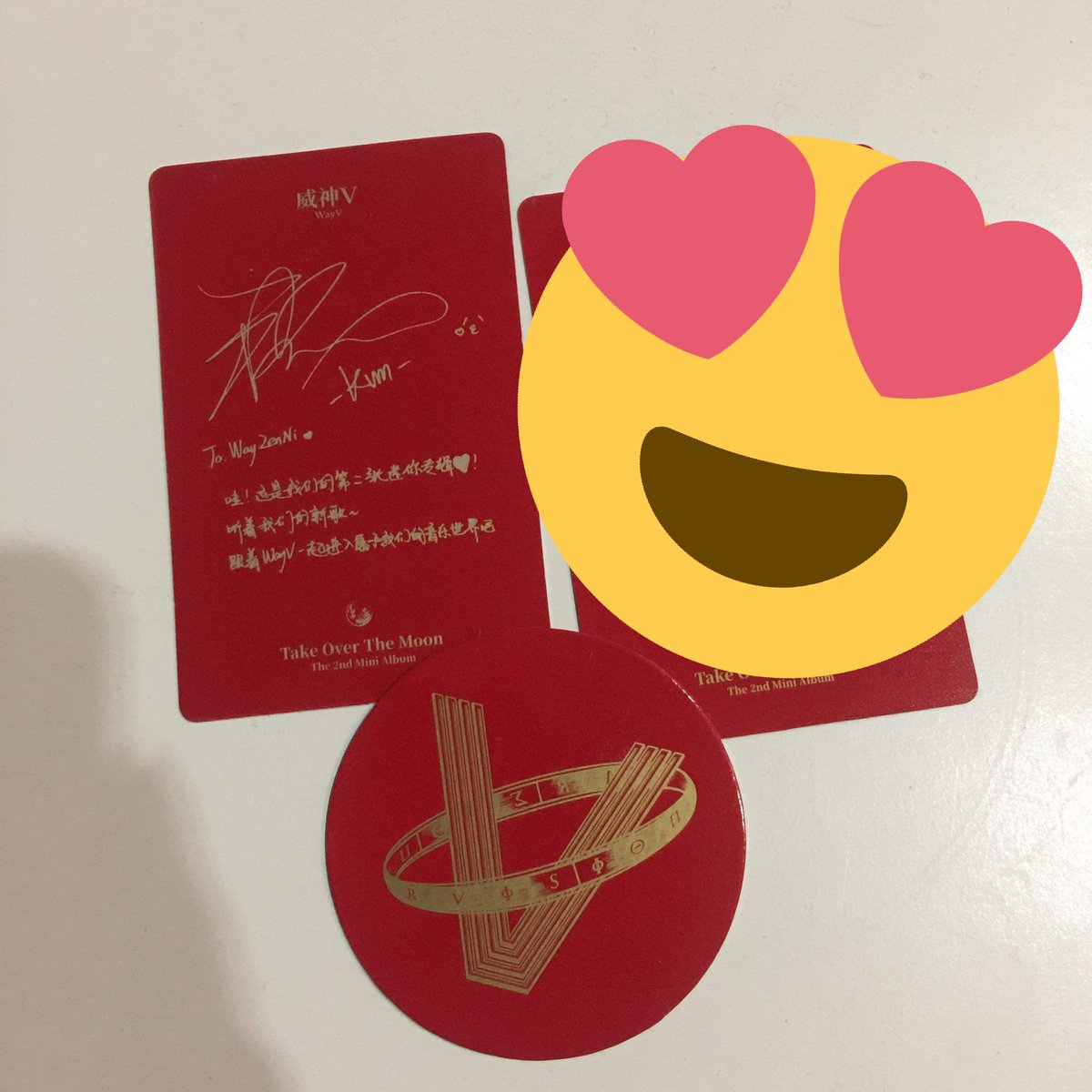 moonlandshop's tweet photo. 📌ขายการ์ด คุณ การ์ดกลมหยางหยาง Take Over the Moon (Thai Ver.)
ใบละ 50 บาททุกใบ ค่าส่ง 20/30 
#ตลาดนัดwayv #ตลาดนัดเวย์วี #ตลาดนัดnct https://t.co/y8tQyn2wSf