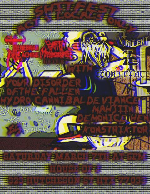 konstriktor666's tweet photo. Are you fuvkin ready for #SHITFEST?
Küm #GETSHITTY this fuvkin Saturday at HOUSE OF J!!!
You don't wanna fuvkin miss this shit, so küm out and KÖNSTRIKT OR FUVKIN DIE!!! 🐍💀🐍
#KÖNSTRIKTOR #Covid_19 #metal #getshitty #houston #music #supportlocalmusic #könstriktordie https://t.co/tNqB0bTeqQ