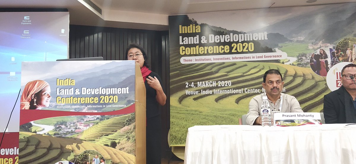Jyotsna15741261's tweet photo. #ILDC2020  @Akeinagonmei says it's very important to include the #women in the #land_tenure_discussion,if they are included than the #land can be #Saved .@IndiaLandConf @Center4Land @landportal @NRMC_Impact https://t.co/bq57gqVMt2