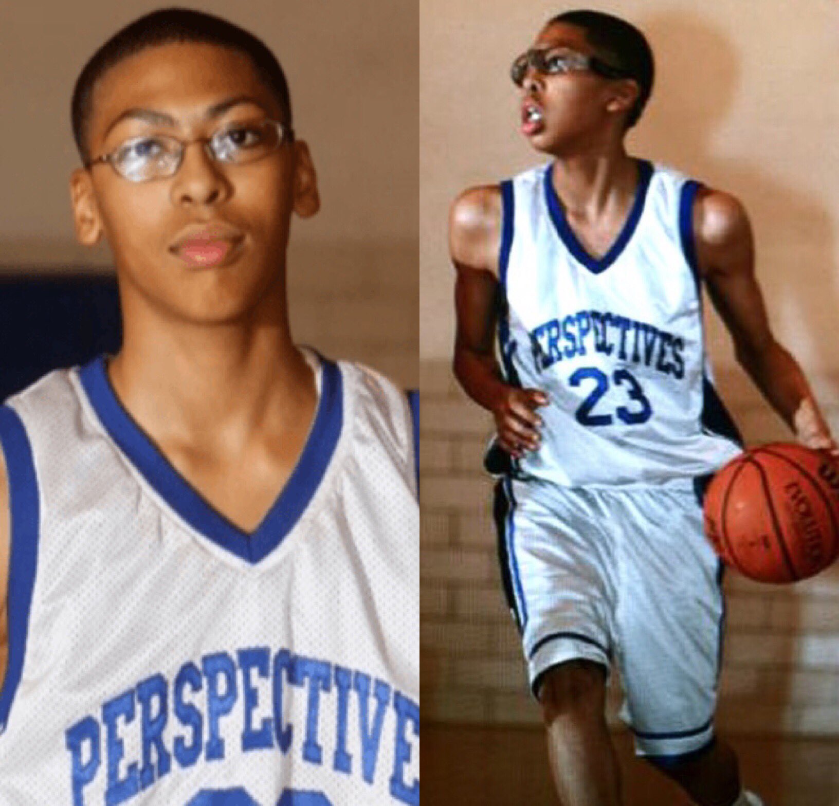 ThrowbackHoops on Twitter "Anthony Davis as a sophomore in high school