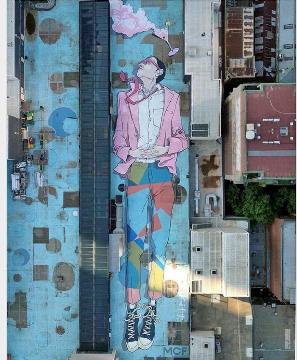 dorner_martina's tweet photo. Streetart by
#kittbennett in Melbourne https://t.co/e2qXXLMcDa