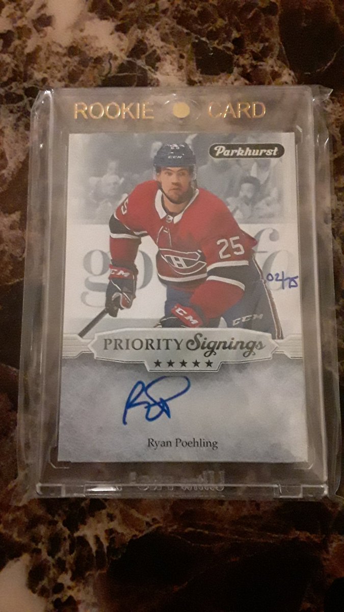 Looking to sell this bad boy(# 2/75)! DM if interested! <a href="/Hobby_Connect/">Hobby Connection(Colton)</a> <a href="/HobbyConnector/">The Hobby Connector ™</a> #Ryanpoehling #MTLCanadians