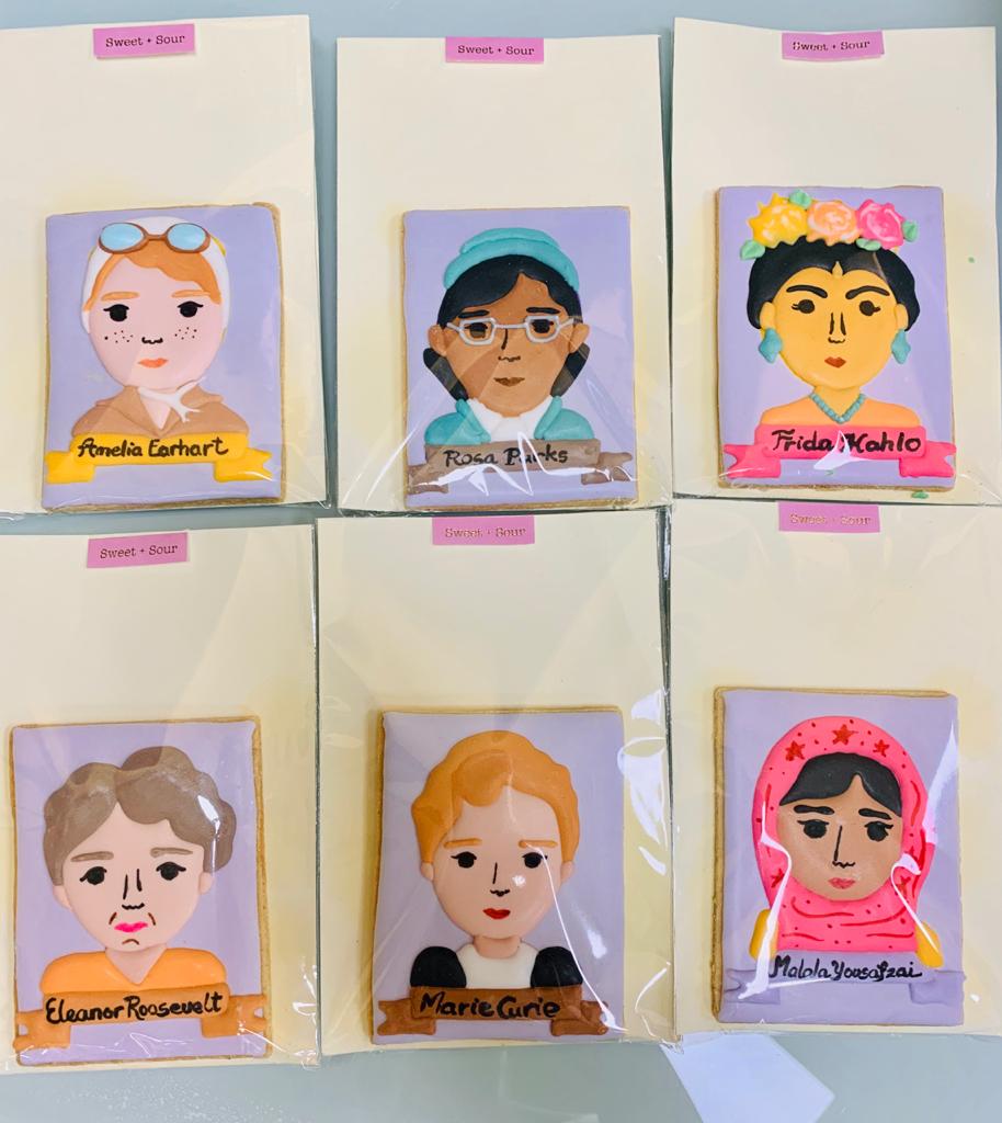 saigonv's tweet photo. @Malala Saigon celebrates International Women's Day with cookies. Hooray for inspirational women in the world  #WomensDay https://t.co/RFNR0SKVBB