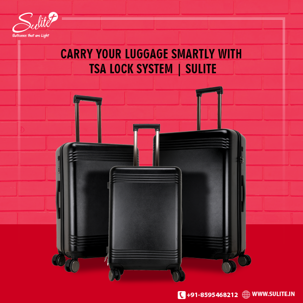SuliteBags's tweet photo. Carry your Luggage Smartly with TSA lock System | Sulite
Order Now ☎️:+91-8595468212 👉https://t.co/tK5SGcyQXi
#SuitcaseStore #LuxuryTravelBagsStore #BussinessSuitcase #LuxuryTravelSuitcase #BestTravelPartner #Suitcases #OnlineSuitcasesStore https://t.co/usQrDsFaPb