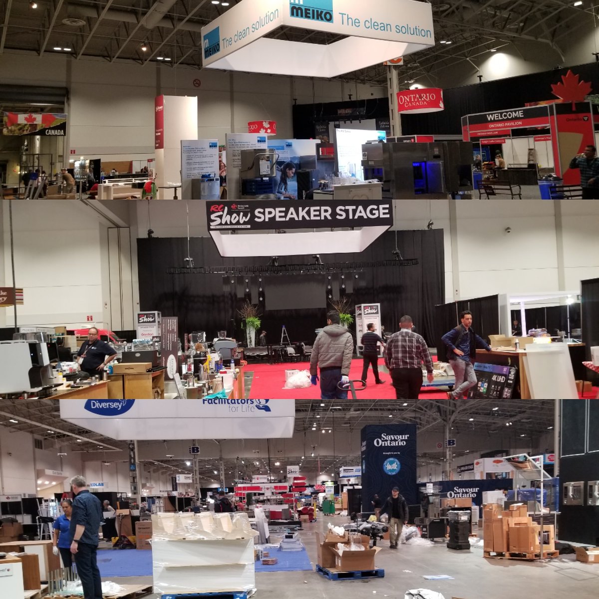 JudyL_88's tweet photo. A fantastic event @RestaurantsCA! Can't wait until next year! @garywlee88 & #MEIKO Canada team had a great time meeting everyone in the #foodservice industry. I had an amazing time sharing on social media! #teardown #thatsawrap #thecleansolution #tradeshowlife #RCShow20 https://t.co/qZHun25vAj