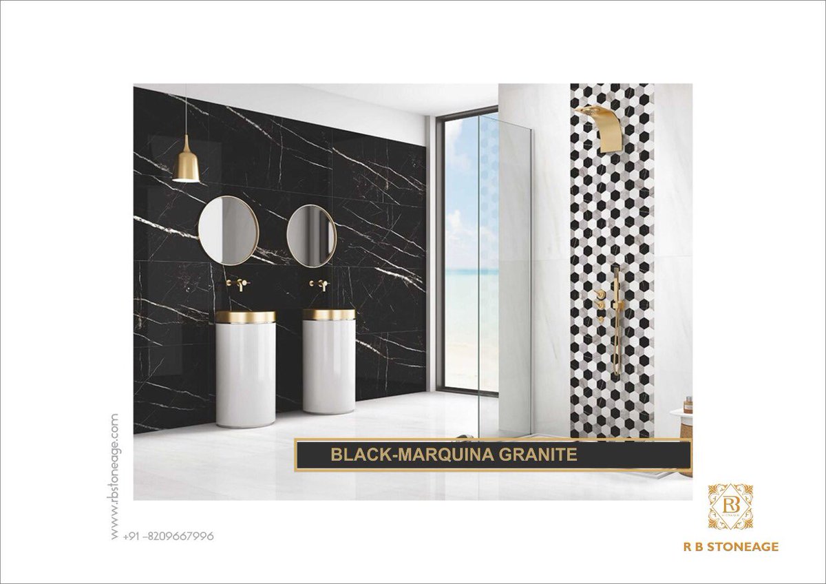 black-marquina Granite Slab  is best popular choice stone .All Types of Marble &amp; Granite Indian &amp; #Imported @ Rbstoneage #This stone is mainly used in #exterior and #interior #claddings, coverings, and 8209667996 | rbstoneage.com