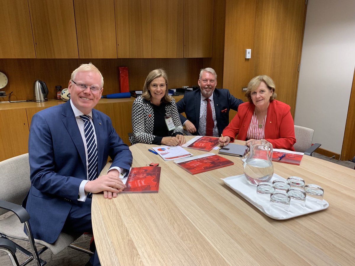 DeniseMorcombe's tweet photo. Busy in Sydney today met with Gareth Ward MP Minister for Families, Communities and Disability service. https://t.co/7cOQKnkdoG