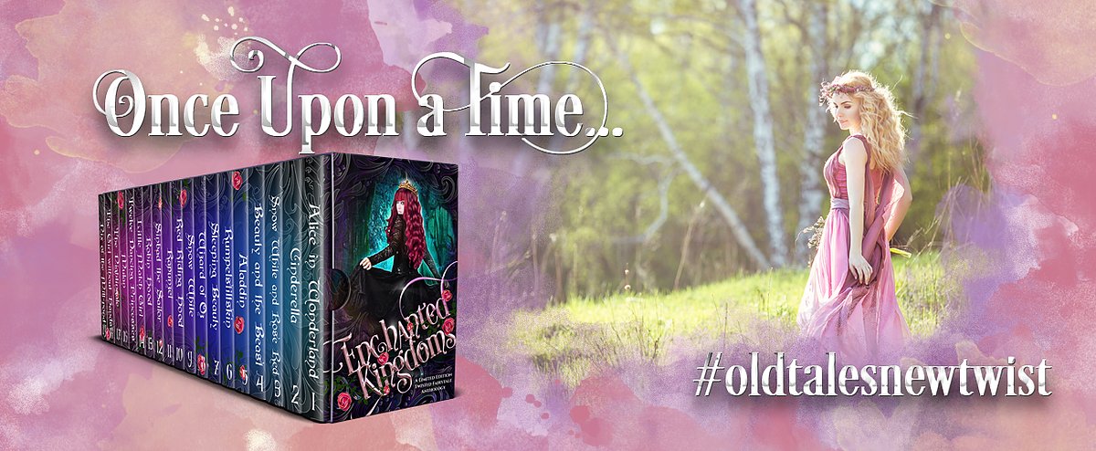 KSwainAuthor's tweet photo. Over twenty new twists to the fairy tales you love! #enchantedkingdoms #oldtalesnewtwists #fairytaleretellings #yafantasy https://t.co/6e1zhrNwel https://t.co/8rtIcNsc84