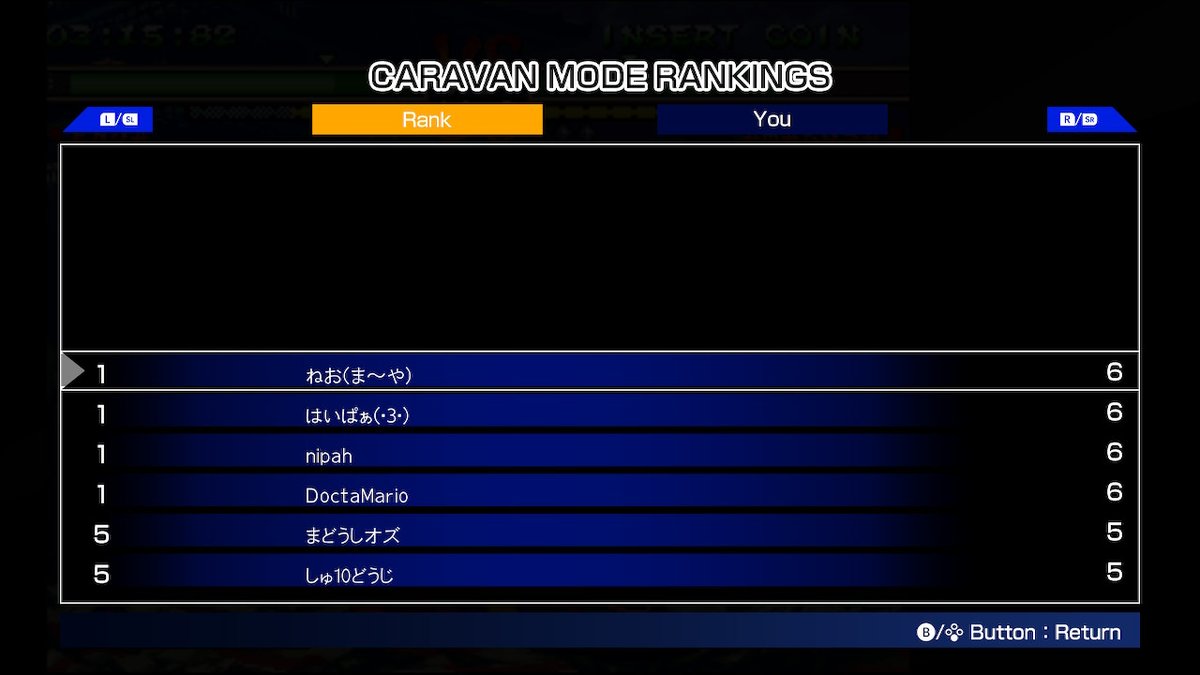 THEDoctaMario's tweet image. Might not seem like much, but im in the top spot in caravan mode on ACA samurai shodown. Gonna beat these fools! #5sp