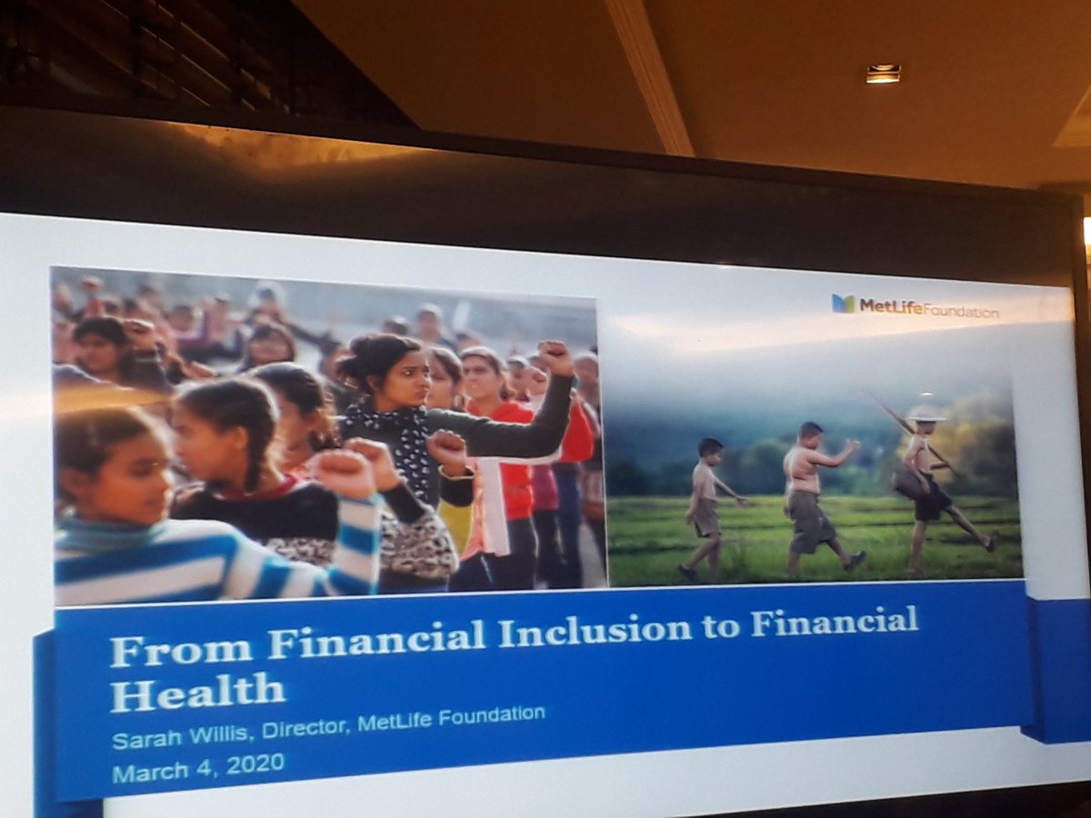 rahul2017_13's tweet photo. #FinancialHealth is a more outcome driven approach.The time is right for #India to transition to #FinancialHealth for #Women with huge number of accounts opened and dierse suit of financial products- Sara Willis of @MetLife. #MSCEvent #Gender @MicroSave https://t.co/DqGBgF9wQd