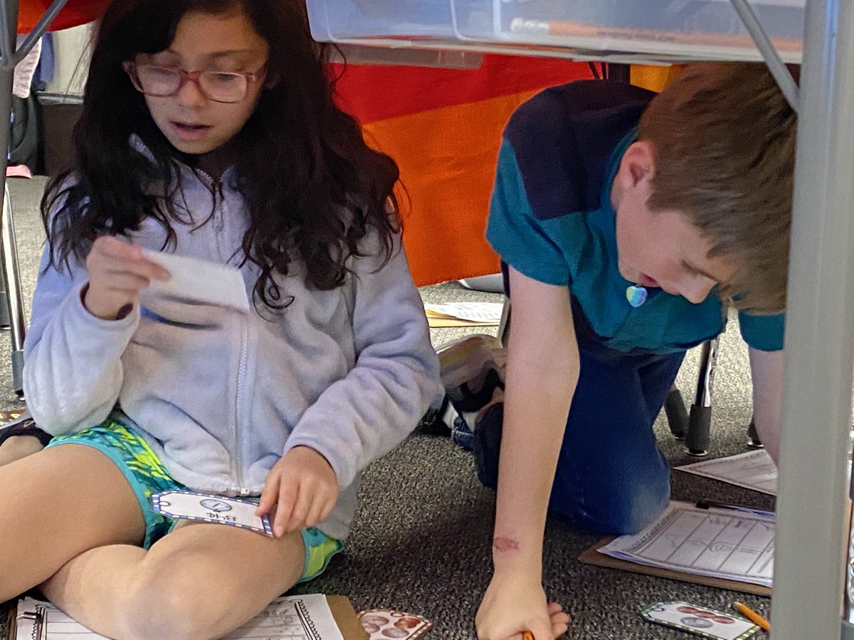 I surprised my class with Camp Read A Lot today! They spent the day reading, writing and practicing math in”tents” around the room. Best day ever!!! ⁦<a href="/SanOnofreSchool/">San Onofre School</a>⁩