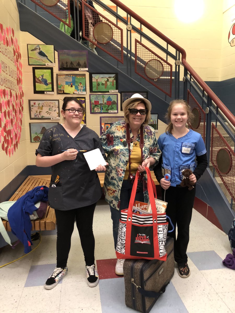 Inspired by “Because” written by Mo Willems where a young girl is inspired along her journey to her future, Edgemere Ele community members dressed as what they see themselves doing in their future. @Edgemere_BCPS <a href="/Edgemere_PTA/">Edgemere PTA</a> <a href="/BCPS_ELA/">BCPS ELA</a> #ReadAcrossAmericaWeek