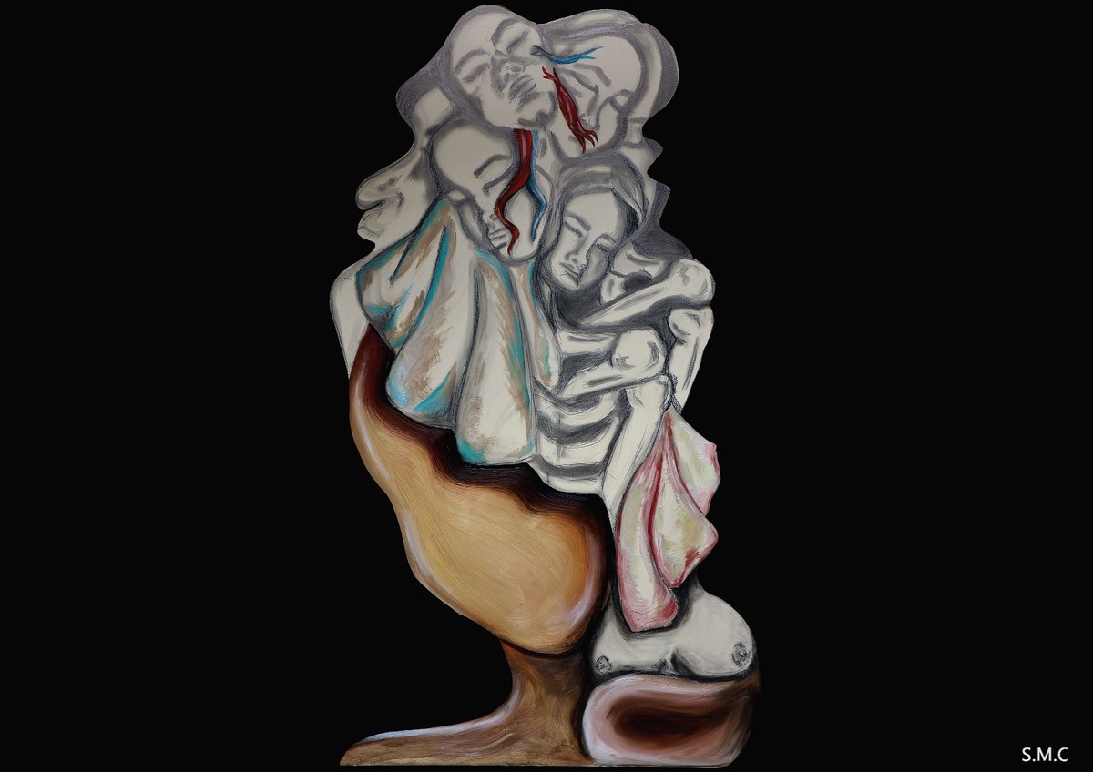 SharlaClynes's tweet photo. The TRIAGE - 
Still in love with last year's work. 
Check out for more through my insta @sharla_clynes https://t.co/7zwOsivUsA