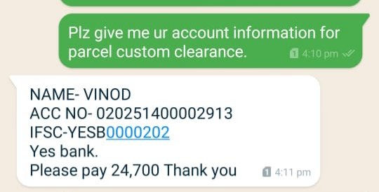 #yesbank humble request to seize this account as,this account holder cheating ppls as custom parcel delivery clearance money transfer,  moblie number 8732840044, lost 24k, now nobody attending call, #cybercrime,#parcelfakecall,#bank,#mumbaiairport, #airportauthorityofindia,#aai