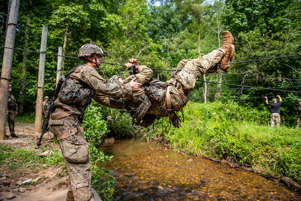 So you want to be a Ranger? Hope you don't have a fear of heights ...