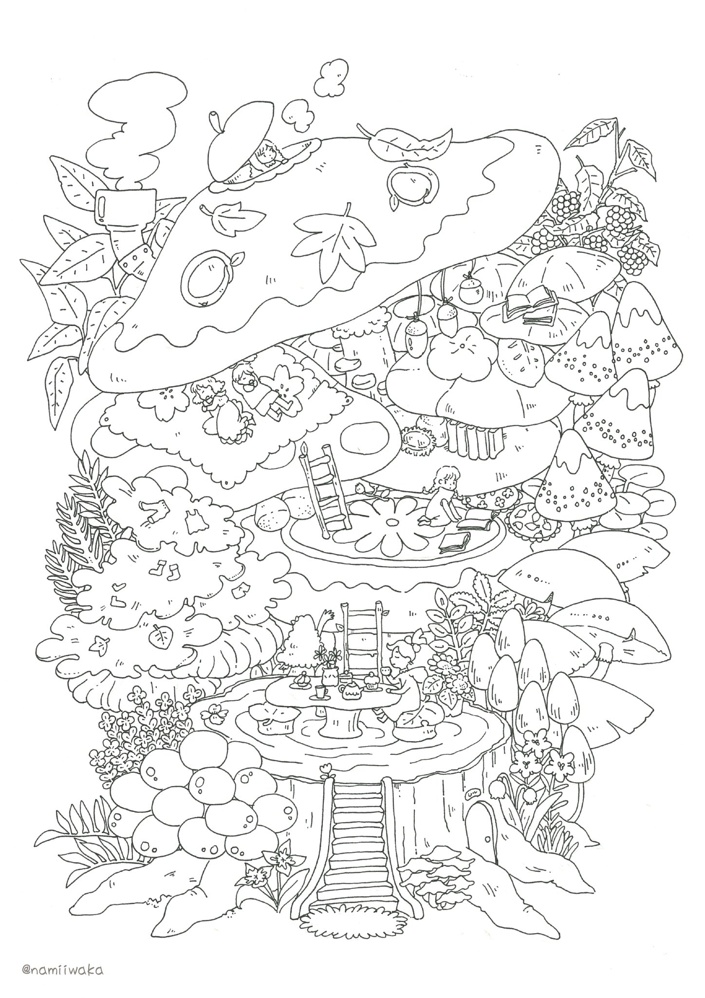 Minakawai セブンのネットプリントにぬりえを登録しました よかったら暇つぶしにどうぞ 1気になるお店 5mzkf4 2キノコの家 T7f4u6md 3星のランプデザイン 7fd6rt3c 4ピクニック 7axzq29s すべてa4サイズです 店内のマルチコピー機で印刷