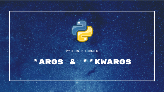GeeksPython's tweet image. What is the meaning of '*' character in *args & **kwargs.
#python_geeks #python_tutorials pythongeeks.net/python-tutoria…