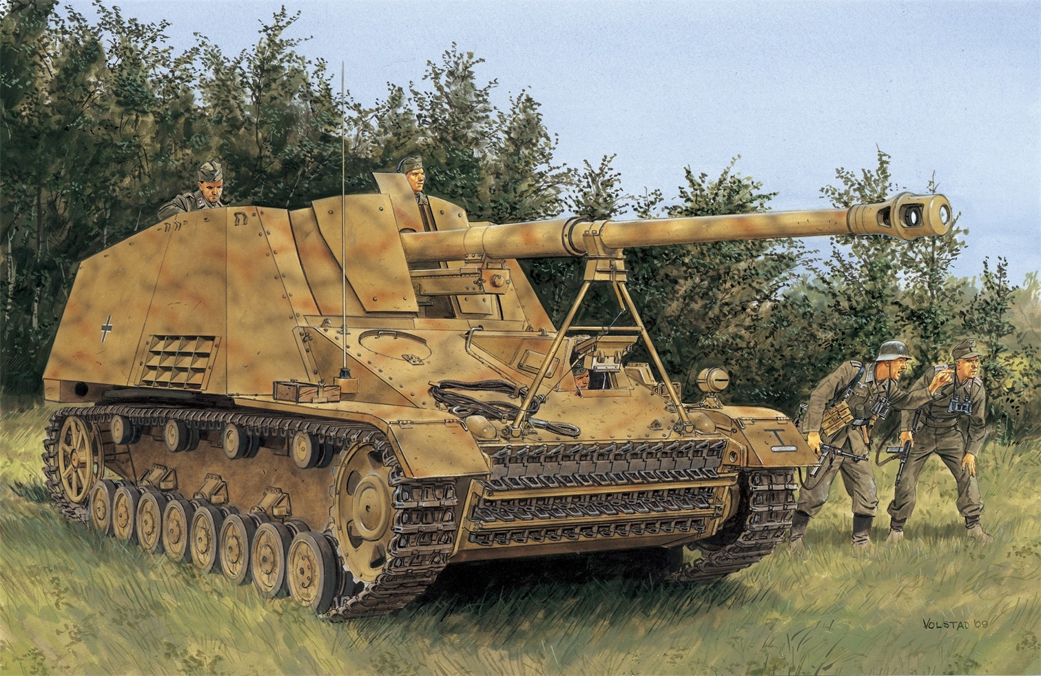 お手軽モデファイ道:ドラゴンアーマー 1/72 フンメル