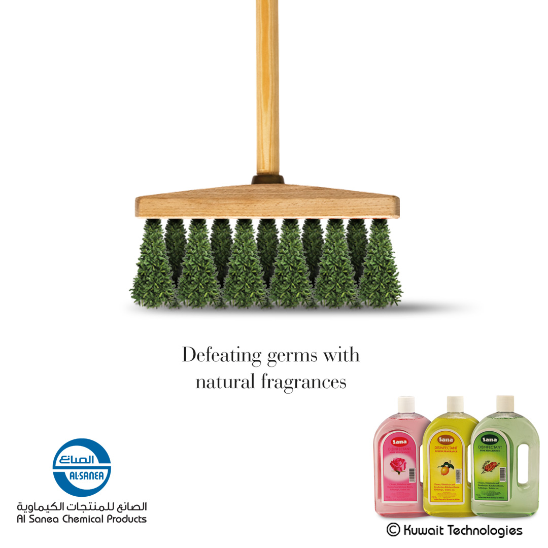 alsaneachemical's tweet photo. نظف وعقم أرضياتك باستخدام مطهر صانا

Clean and disinfect your floors with Sana Disinfectant

To shop online: https://t.co/g27KjDv2bK

#alsanea #alsaneastore #madeinKuwait #sana #disinfectant #pine #rose #lemon #antibacterial #antiseptic #kuwaittechnologies #Kuwait #hygiene https://t.co/nL2DAk8Zv0