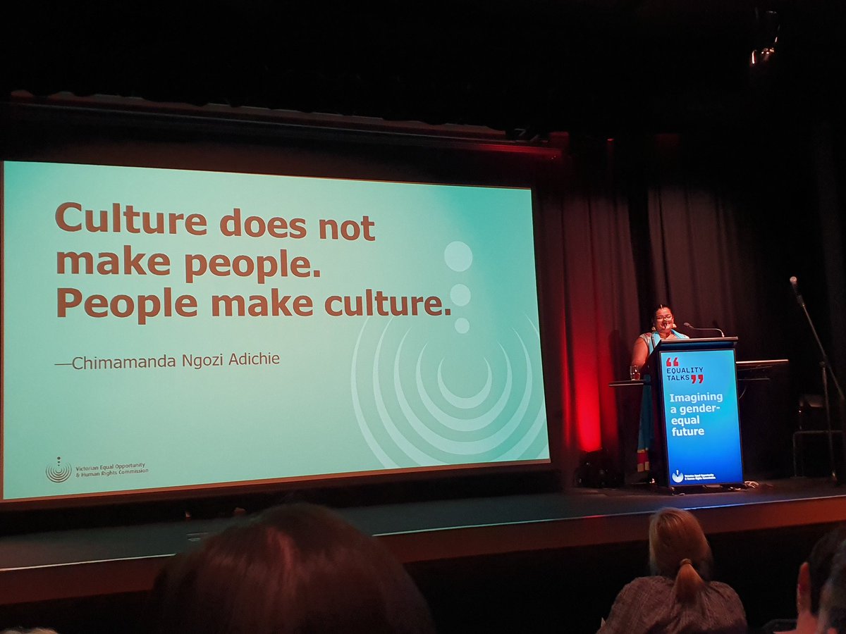We need to create safe spaces for dialogue about culture and gender roles - Khayshie Tilak-Ramesh at #EqualityTalks