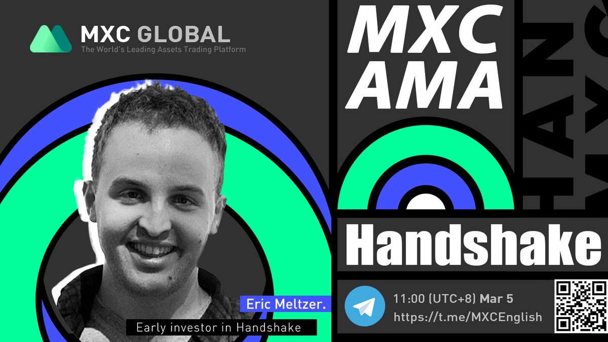 BroBean88's tweet photo. @MXC_Exchange AMA
    --Handshake @HNS
Guest: Eric

⏰11:00 (UTC+8), Mar 5
Any questions to ask? Sumbit here 
https://t.co/YbgdeL9a28

#MXC_Fans #Blockchian #Mining #DNS https://t.co/Zqok5NJ1ib