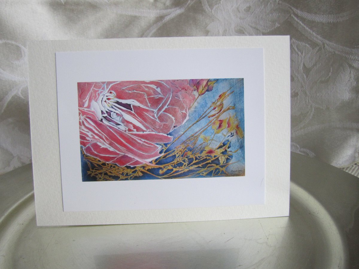 BonnieLouLane's tweet photo. ABSTRACT FLORAL Large 5 x 7 Inch Handmade Note Cards (2) - "Dreamscape" - Suitable for Framing - Hand Signed on the Back https://t.co/3bkX4gSrBV #TMTinsta #fineart #fineartforsale #artoftheday #ArtistOnTwitter #Handmade #BlankNoteCard https://t.co/BHh3jVCuzE