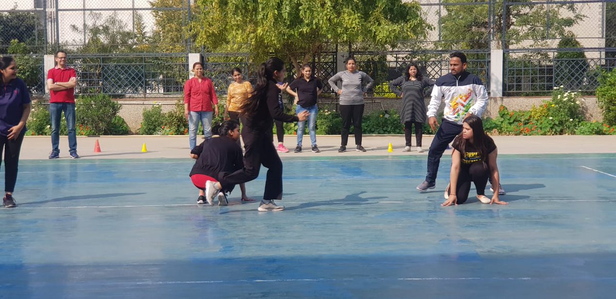 Gbnsrsecschool's tweet photo. GBN  heartily believes that a healthy mind resides in a healthy body. In order to keep up the spirit of sportsmanship and skipping away from mundane life, GBN  organised Staff Sports Day on 3rd March 2020.  #gbn #gbnsrsecschool21d #staffsportsday https://t.co/EsDQ5MkHLx
