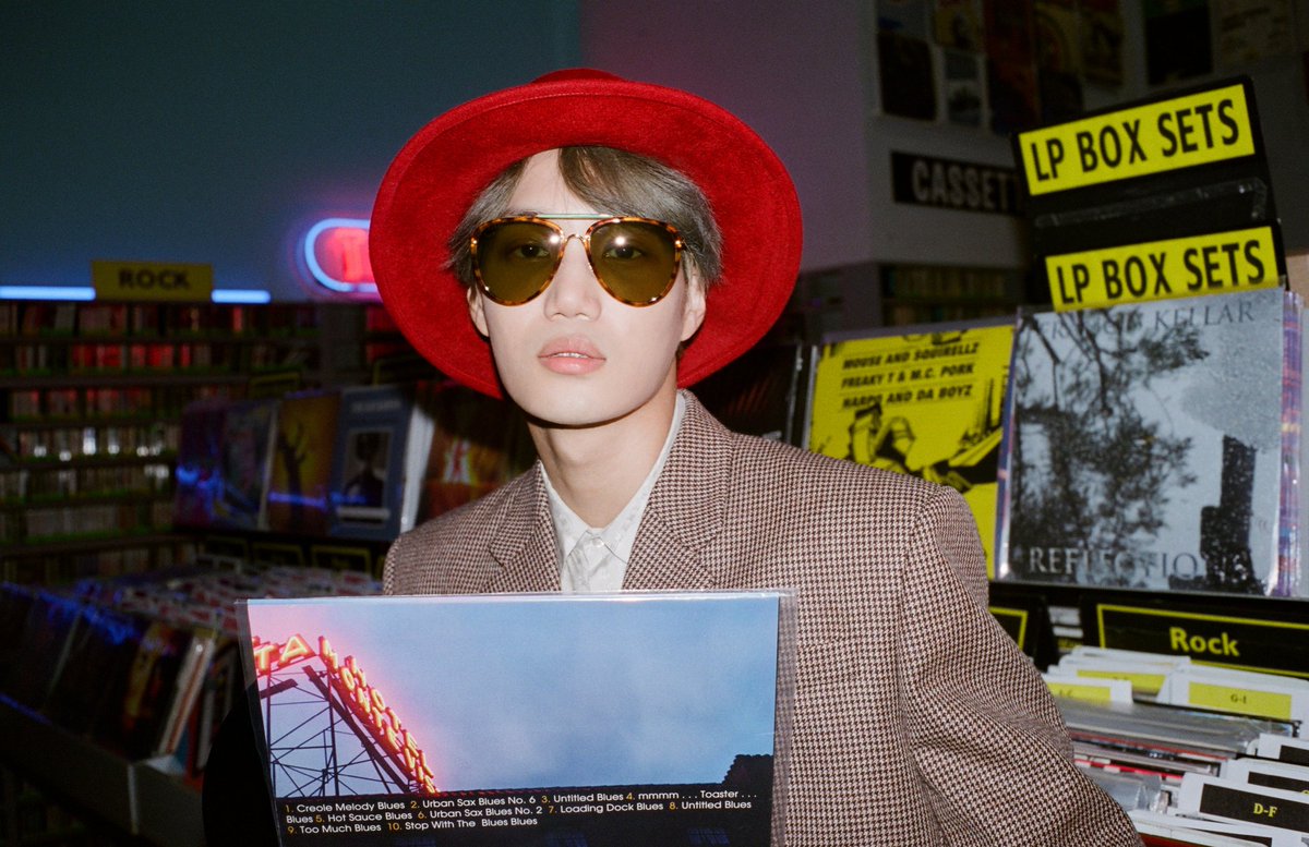 WWEXOL's tweet photo. [OFFICIAL] weareoneEXO weibo update with #KAI 

"KAI in Gucci's SS20 Eyewear Campaign 🕶" 

🔗 https://t.co/whC6QEnnEP

#EXO #엑소 #KAI #카이 @weareoneEXO https://t.co/giAd7hA81Z
