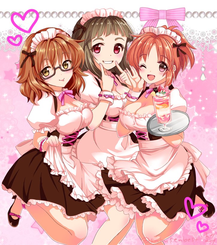 私たち 虹色 メイド ドリーマーです アイドルマスターシンデレラガールズ くるみるみ 新刊 委託中のイラスト